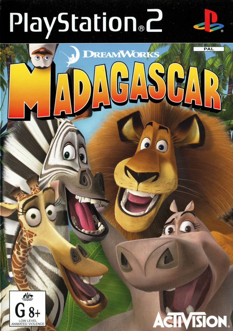 Madagascar Playstation 2 PS2 Game PAL