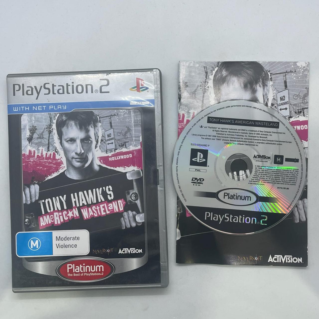 Tony Hawk's American Wasteland PS2 Playstation 2 Game PAL