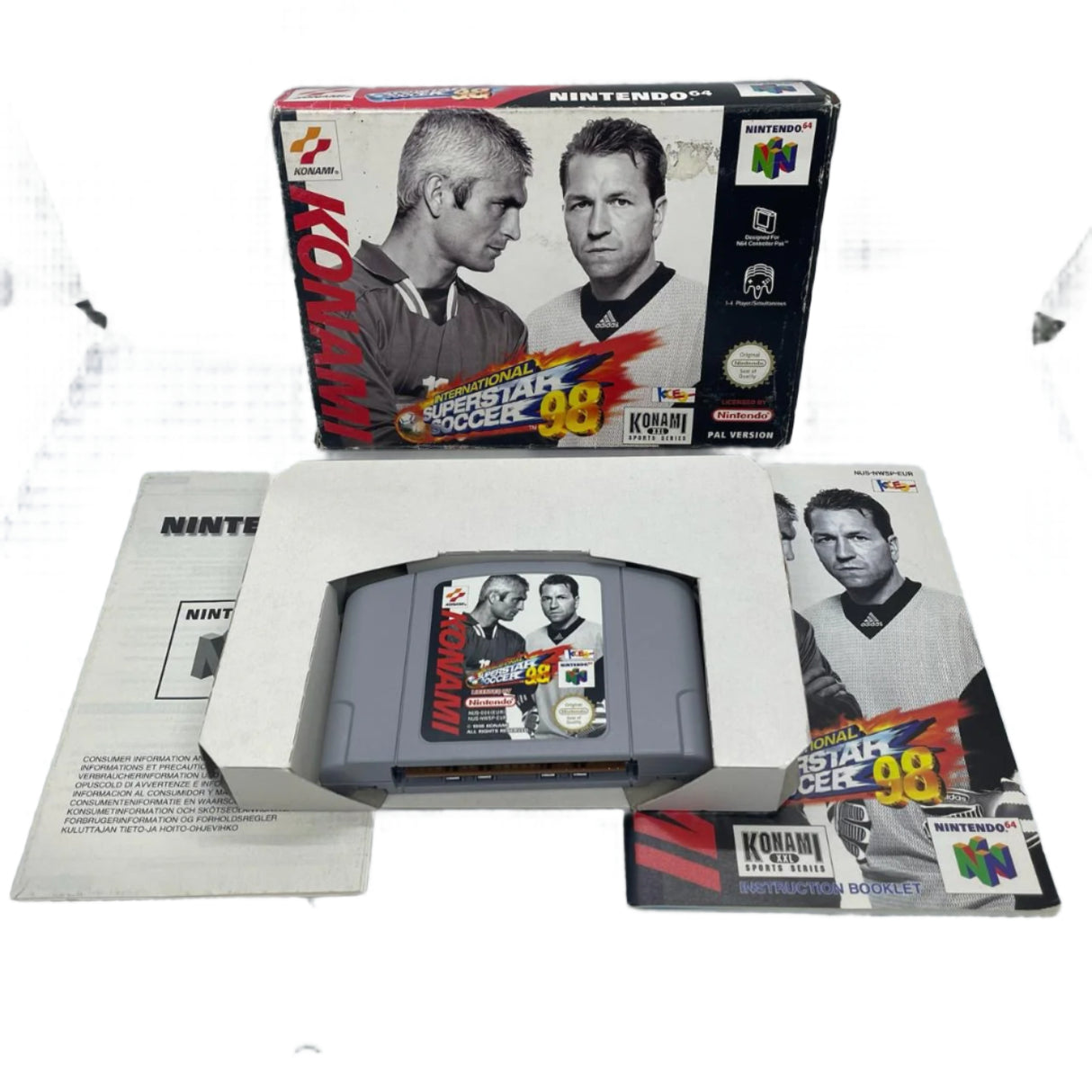 International Superstar Soccer 98 Nintendo 64 N64 Game Boxed Complete PAL