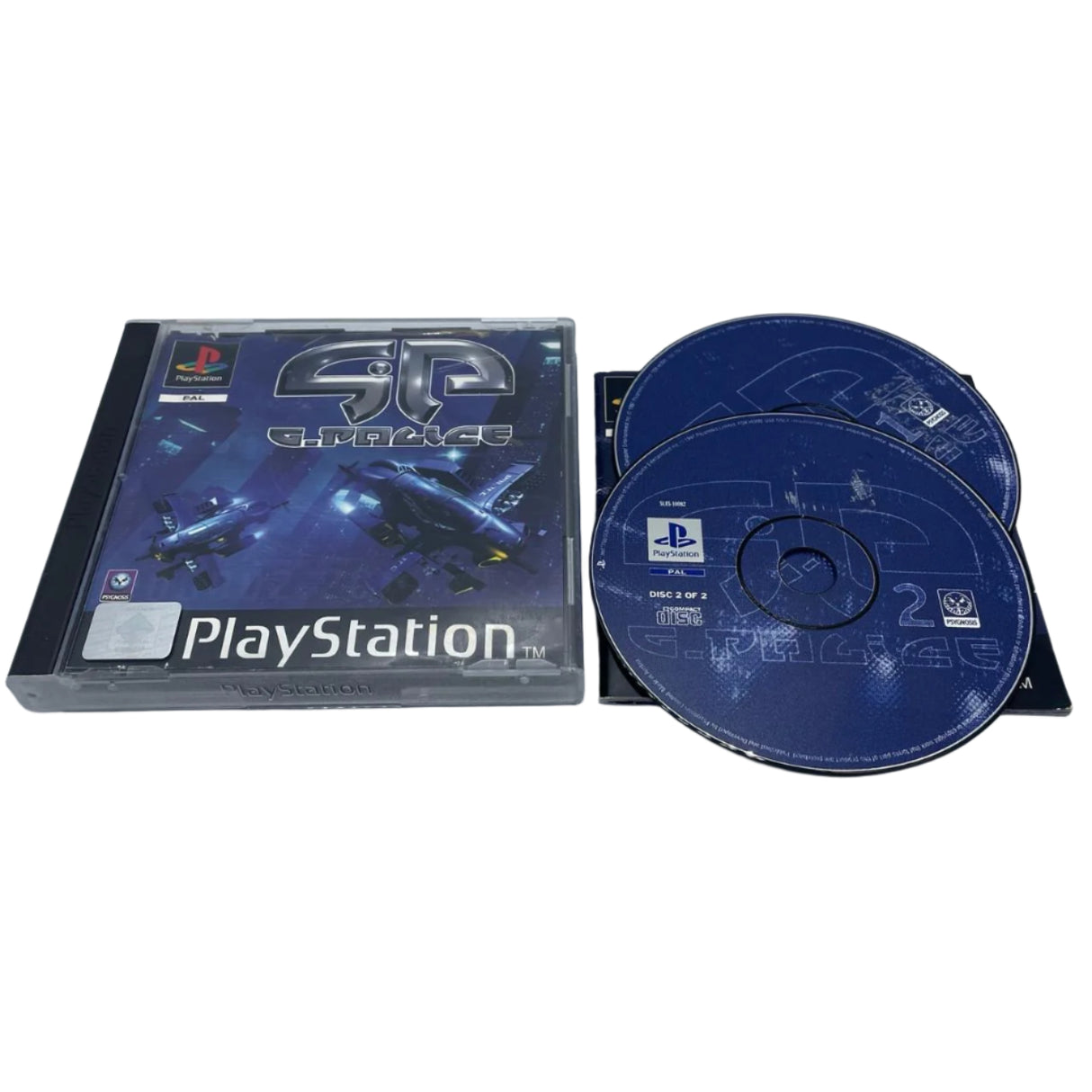 G-Police PS1 Playstation 1 Game + Manual PAL