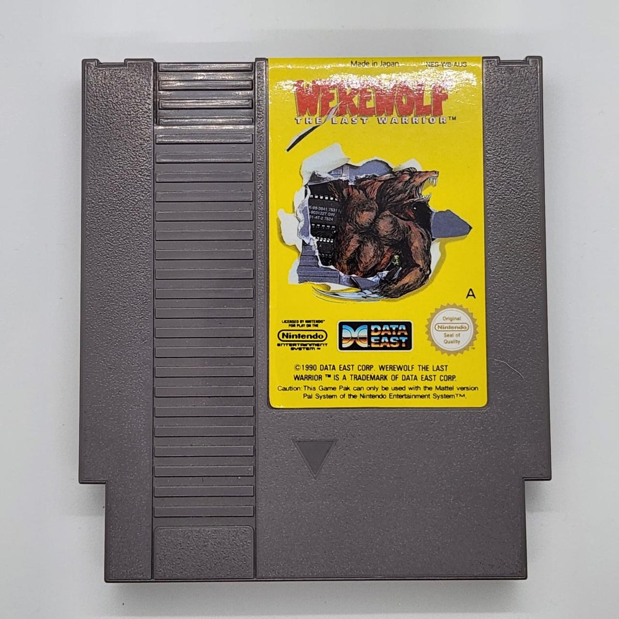 Werewolf The Last Warrior Nintendo Entertainment System NES Game PAL