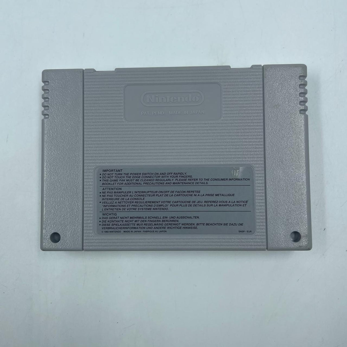 Ghoul Patrol Super Nintendo SNES Game Boxed Complete PAL