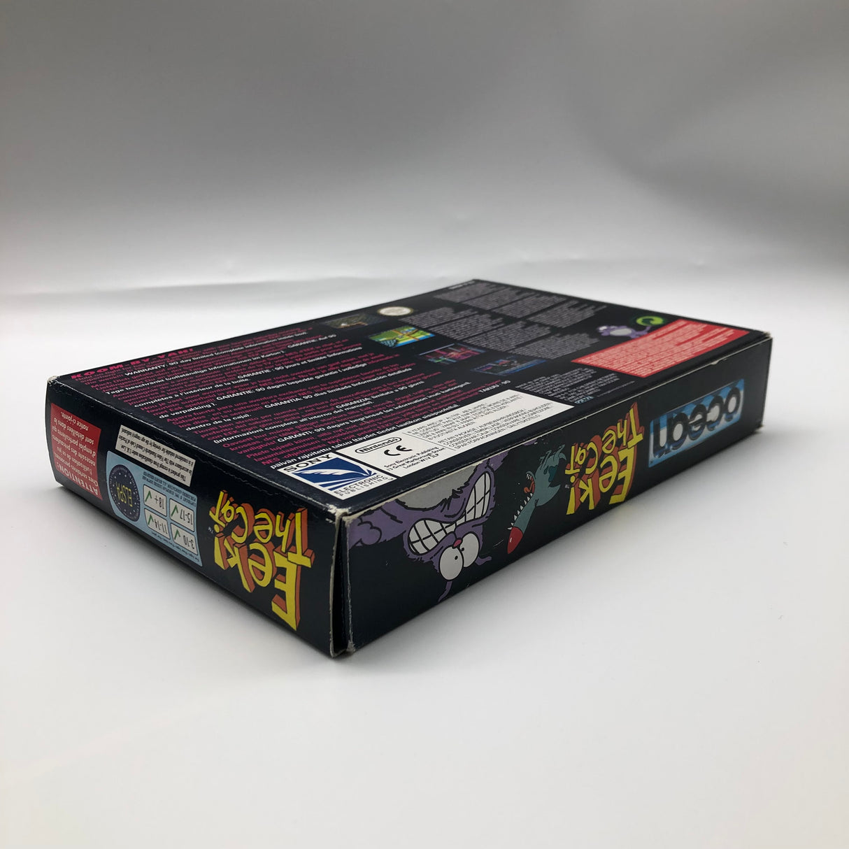 Eek! the Cat Super Nintendo SNES Game Boxed Complete PAL