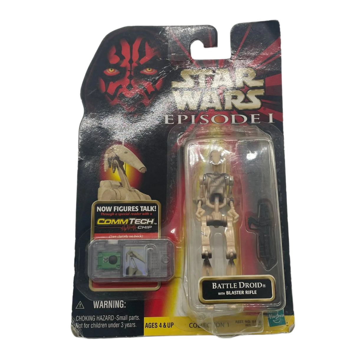 Star Wars Episode 1 Battle Droid with Blaster Rifle Action Figure