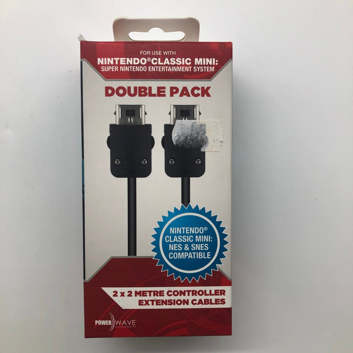 Nintendo Classic Mini SNES Controller Extension Cables 2m