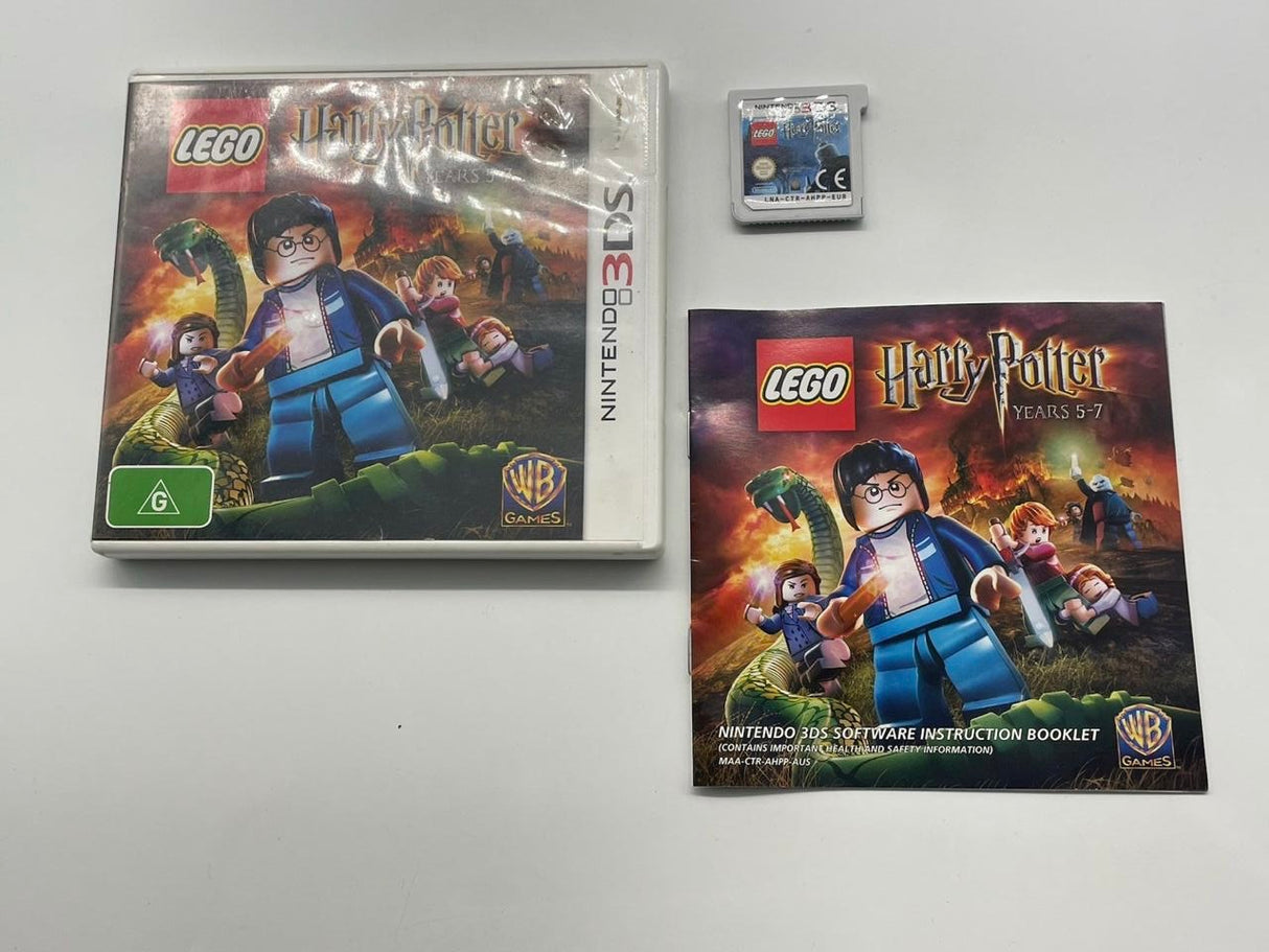 Lego Harry Potter Years 5-7 Nintendo 3DS Game + Manual PAL