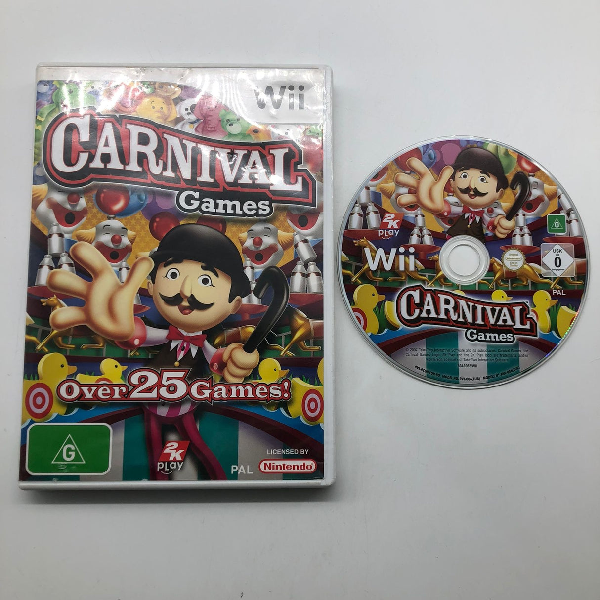 Carnival Games Nintendo Wii Game PAL 25AU4