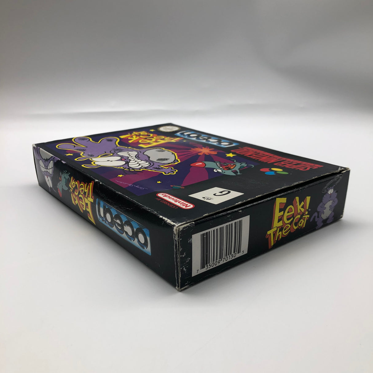 Eek! the Cat Super Nintendo SNES Game Boxed Complete PAL