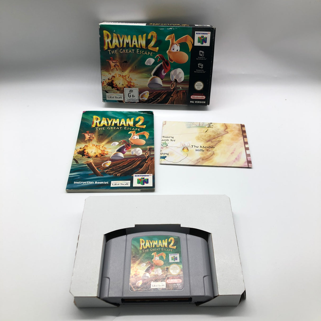 Rayman 2 The Great Escape Nintendo 64 N64 Game Boxed Complete PAL
