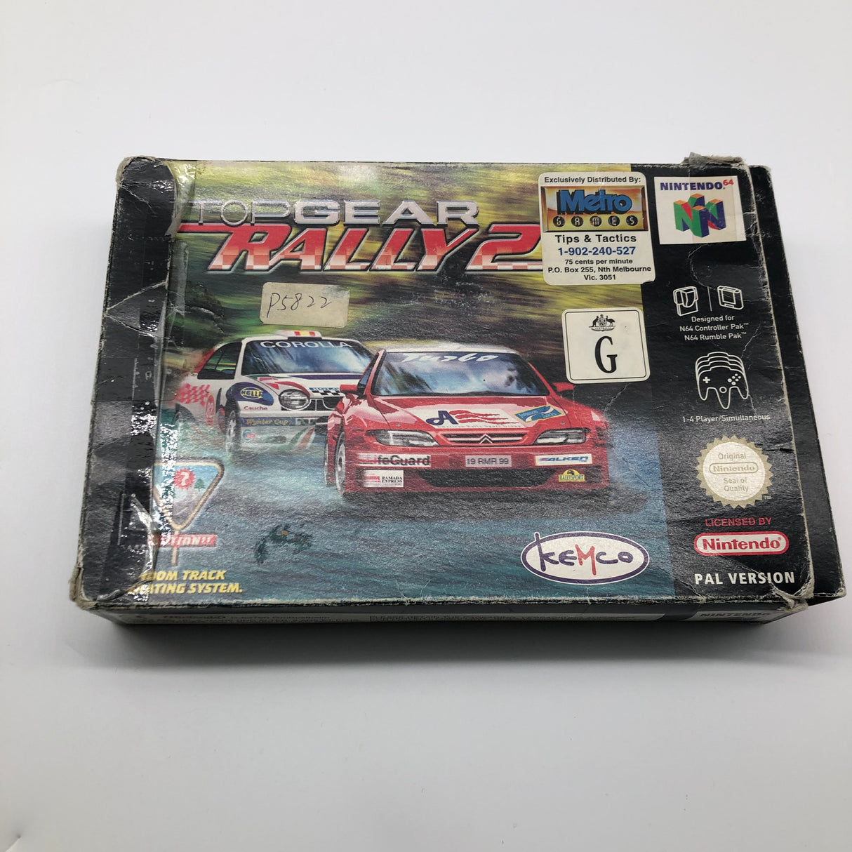 Top Gear Rally 2 Nintendo 64 N64 Game Boxed Complete PAL