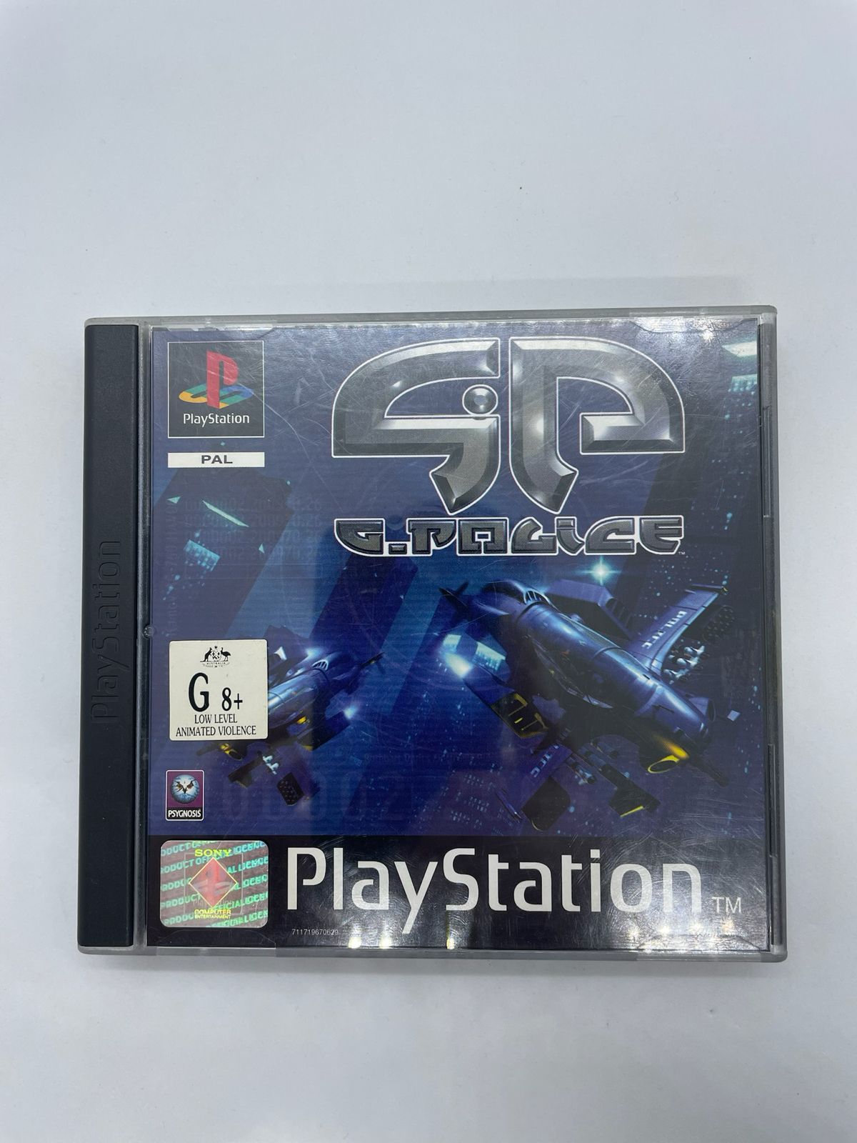 G-Police PS1 Playstation 1 Game + Manual PAL