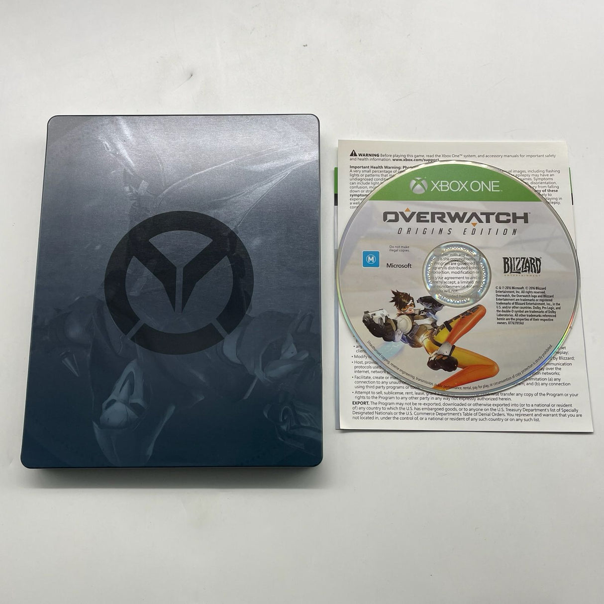 Overwatch Soldier 76 Collectors Edition Blizzard Game + Statue Figure Boxed