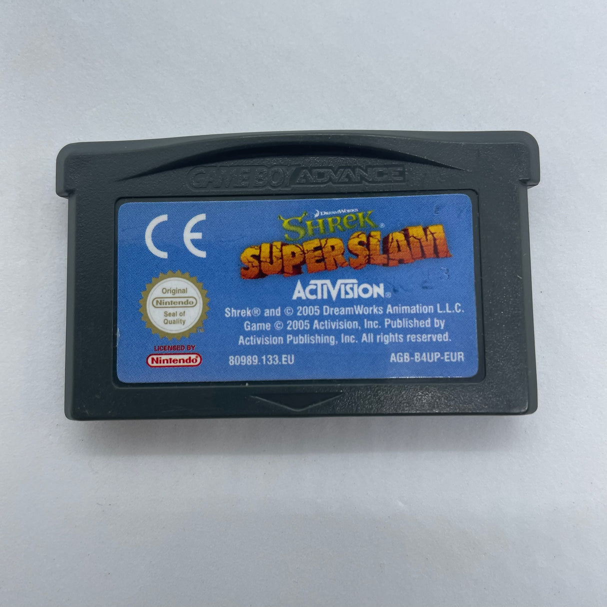 Shrek Super Slam Nintendo Gameboy Advance GBA Game Cartridge