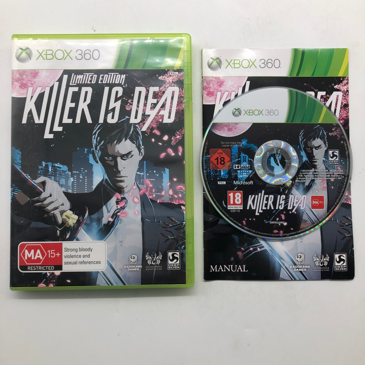 Killer Is Dead Limited Edition Xbox 360 Game PAL