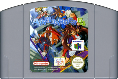 Airboarder 64 Nintendo 64 N64 Game Cartridge PAL