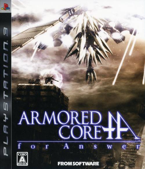 Armored Core FA For Answer Playstation 3 PS3 Game NISC-J