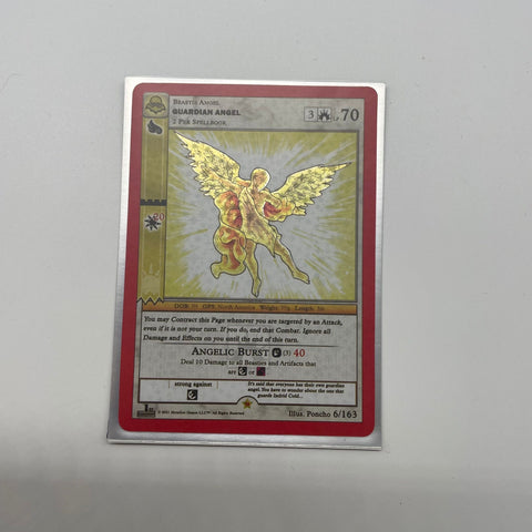 Guardian Angel Card 6/163 MetaZoo Nightfall 1st Edition 05A4