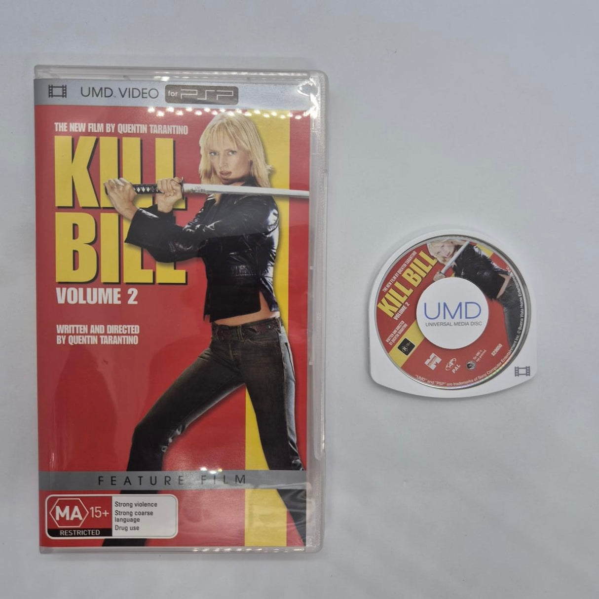 Kill Bill Volume 2 Quentin Tarantino PSP Playstation Portable UMD Video Movie