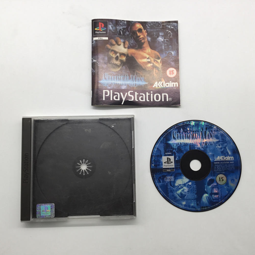 Shadowman PS1 Playstation 1 Game PAL