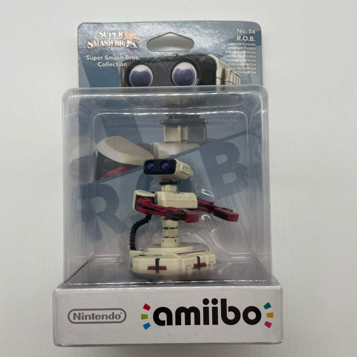 Super Smash Bros R.O.B No.54 Nintendo Amiibo