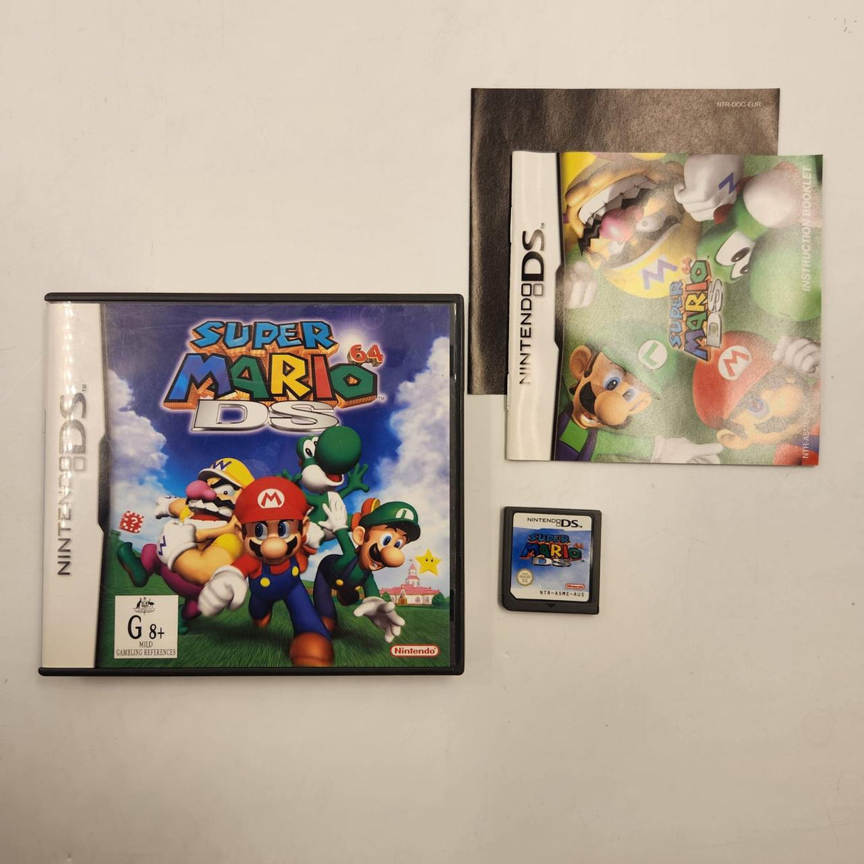 Super Mario 64 DS Nintendo DS Game + Manual