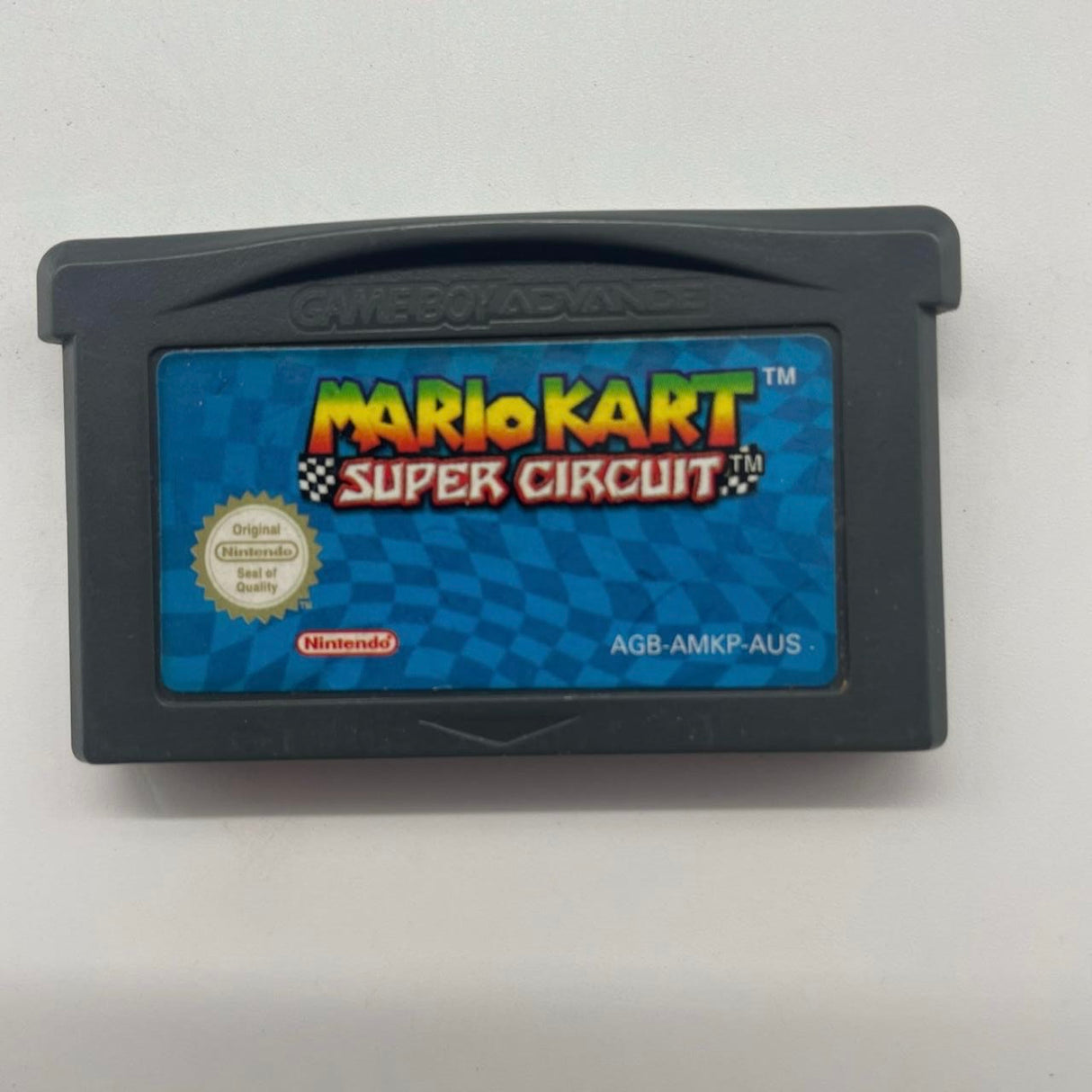 Mario Kart Super Circuit Nintendo Gameboy Advance GBA Game Cartridge