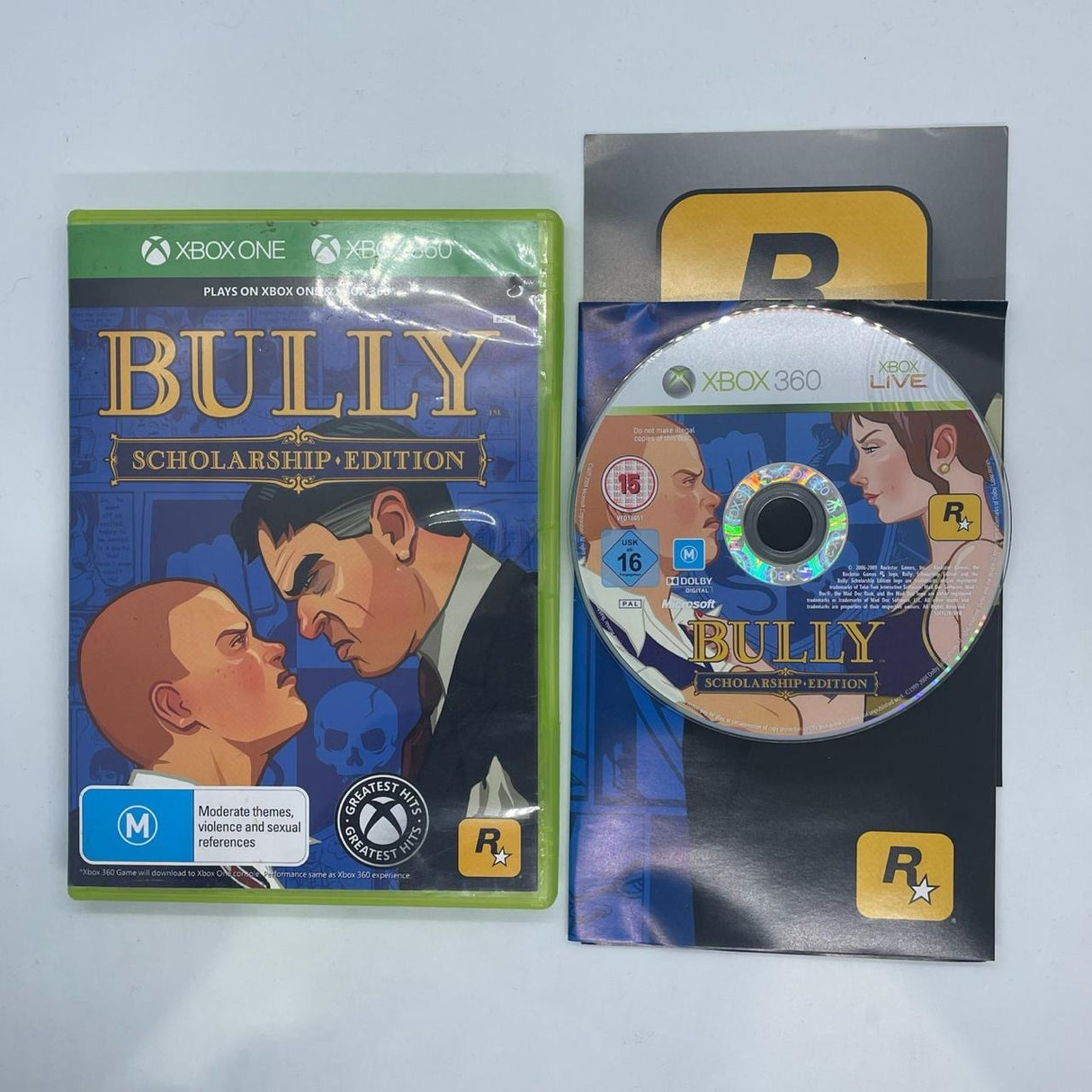 Bully Scholarship Edition Xbox 360 Game + Manual PAL