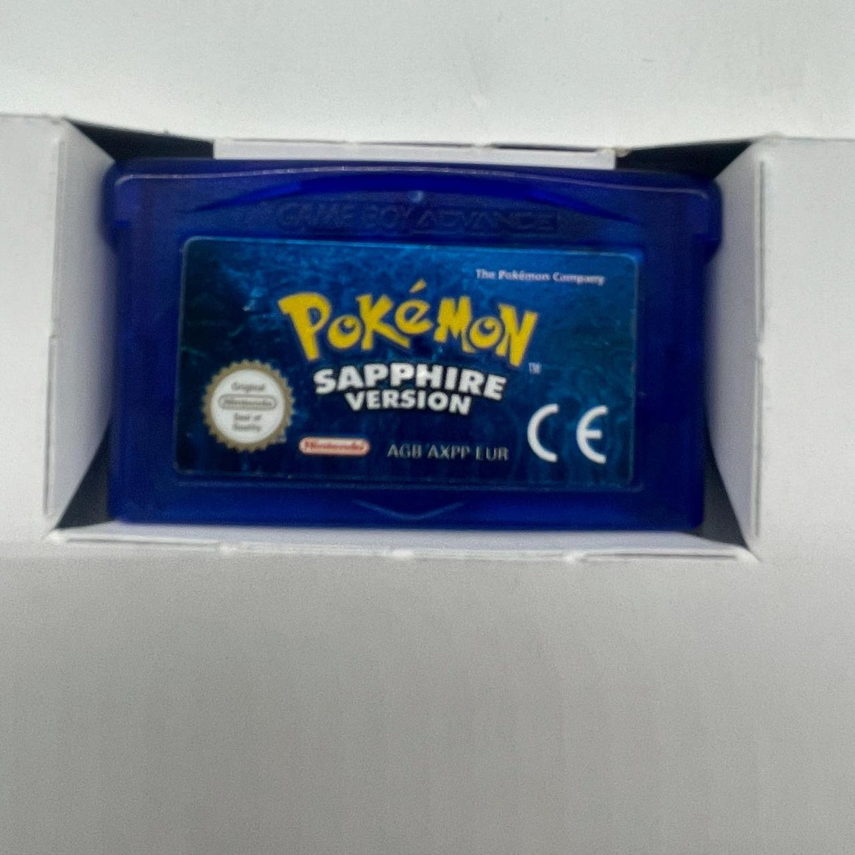 Pokemon Sapphire Version Nintendo Gameboy Advance GBA Game Boxed Complete PAL