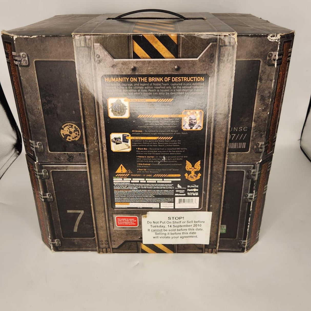 Halo Reach Legendary Edition Microsoft Xbox 360 Completed