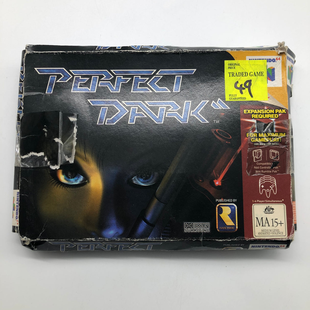 Perfect Dark Nintendo 64 N64 Game Boxed Complete PAL