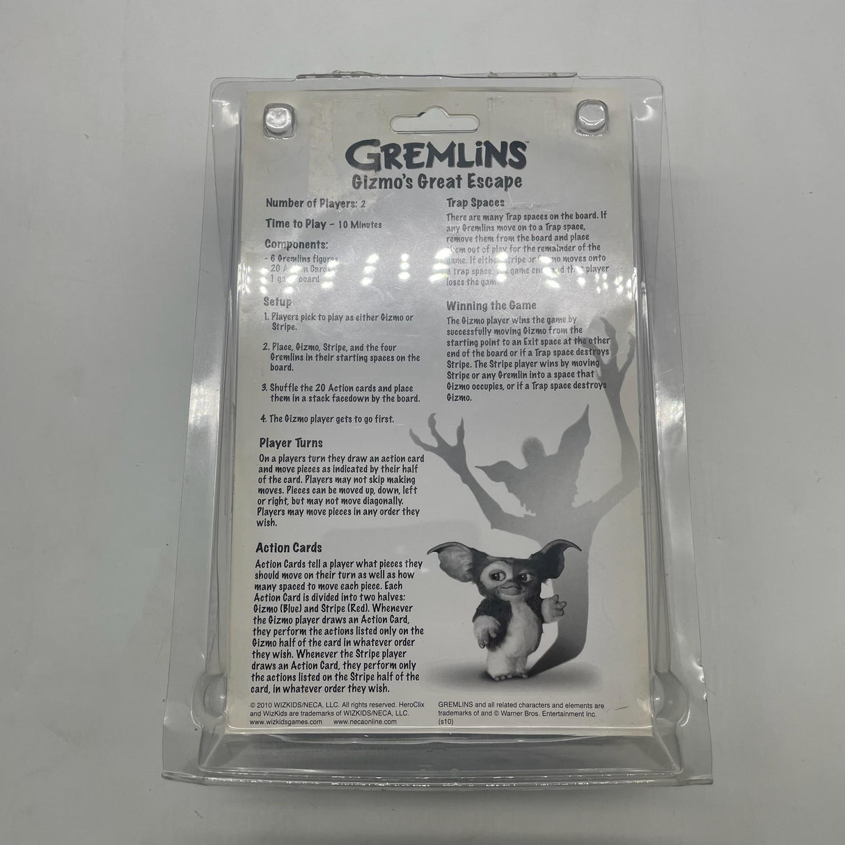 Gremlins Gizmo's Grest Escape Mini Figures Collector's Edition Game
