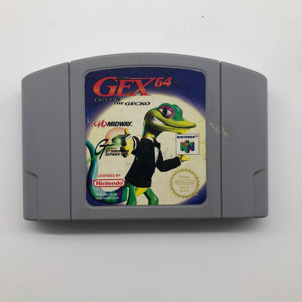 Gex 64: Enter the Gecko Nintendo 64 N64 Game Cartridge PAL