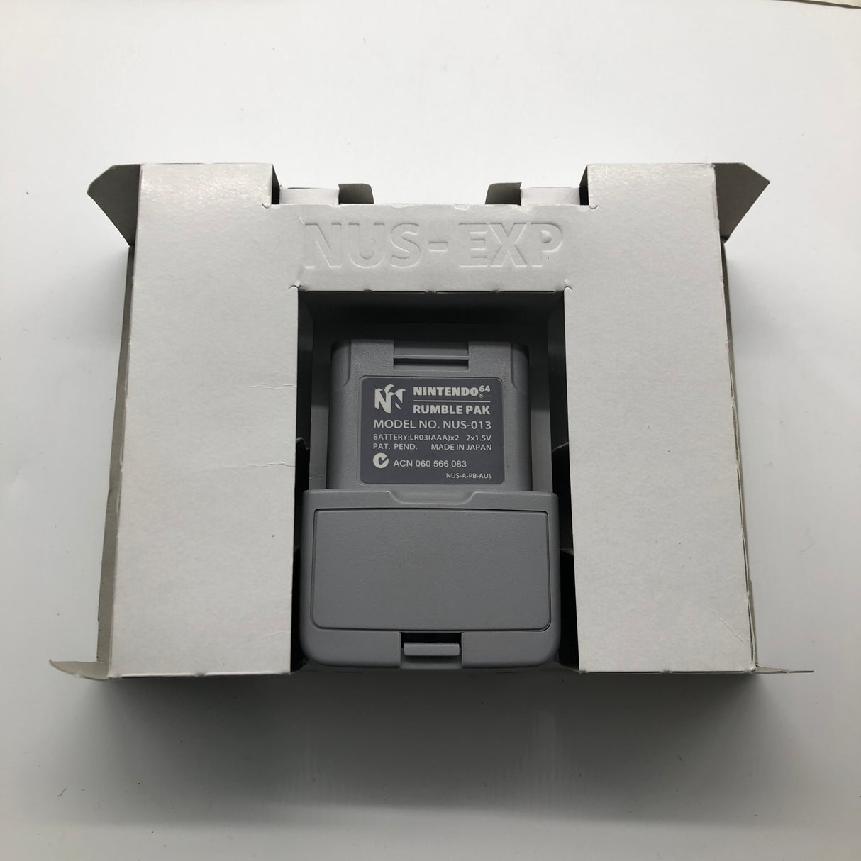 Rumble Pak Nintendo 64 N64 l Boxed Complete PAL