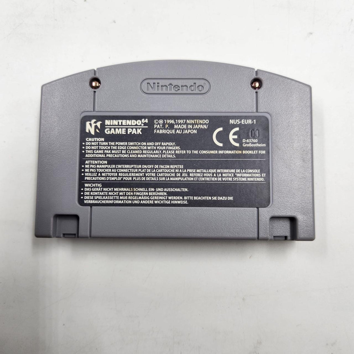 Duke Nukem Nintendo 64 N64 Game Boxed PAL