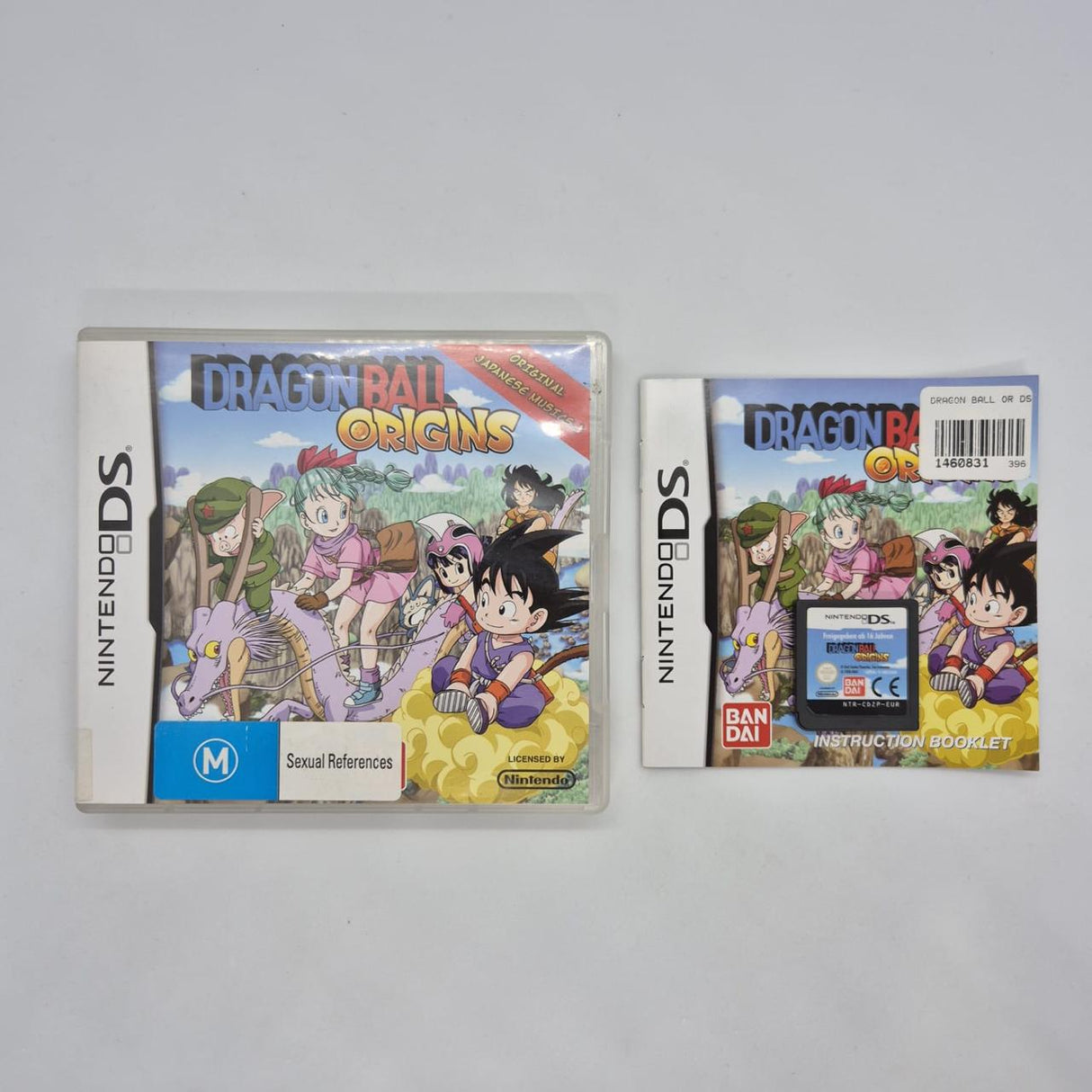 Dragon Ball Origins Nintendo DS Game + Manual