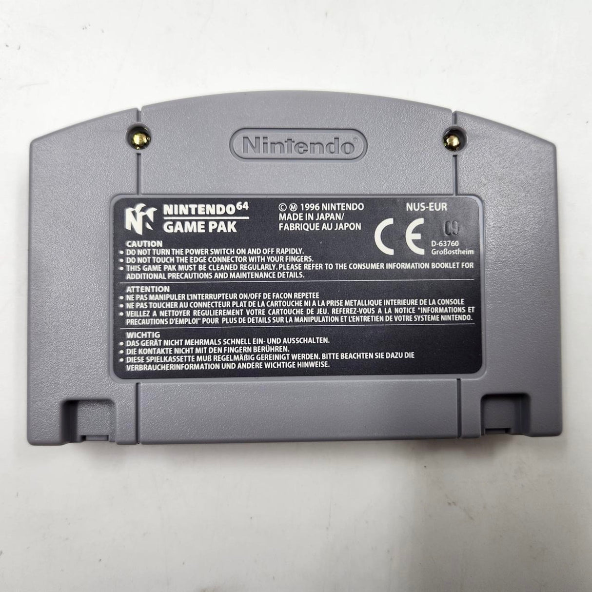 Killer Instinct Gold Nintendo 64 N64 Game Boxed Complete PAL