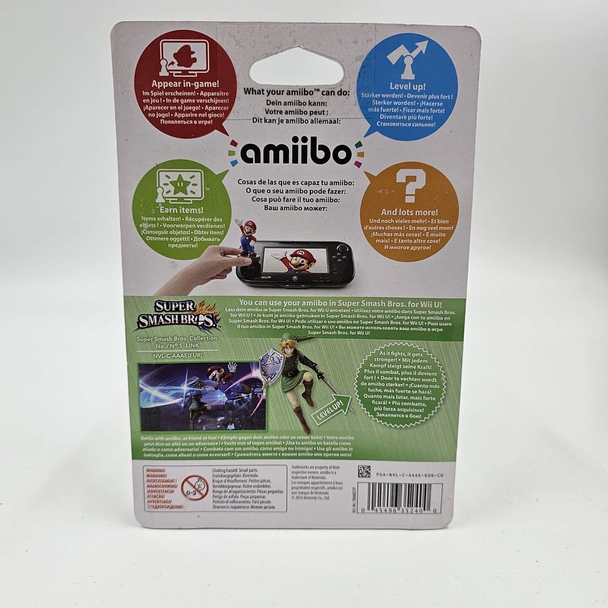 Super Smash Bros Collection N0.5 Link Nintendo Amiibo