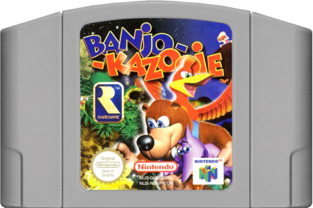 Banjo-Kazooie Nintendo 64 N64 Game Cartridge PAL
