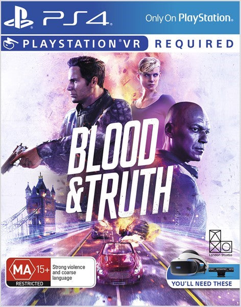 Blood & Truth PlayStation 4 PS4 Game-Trippy Trades