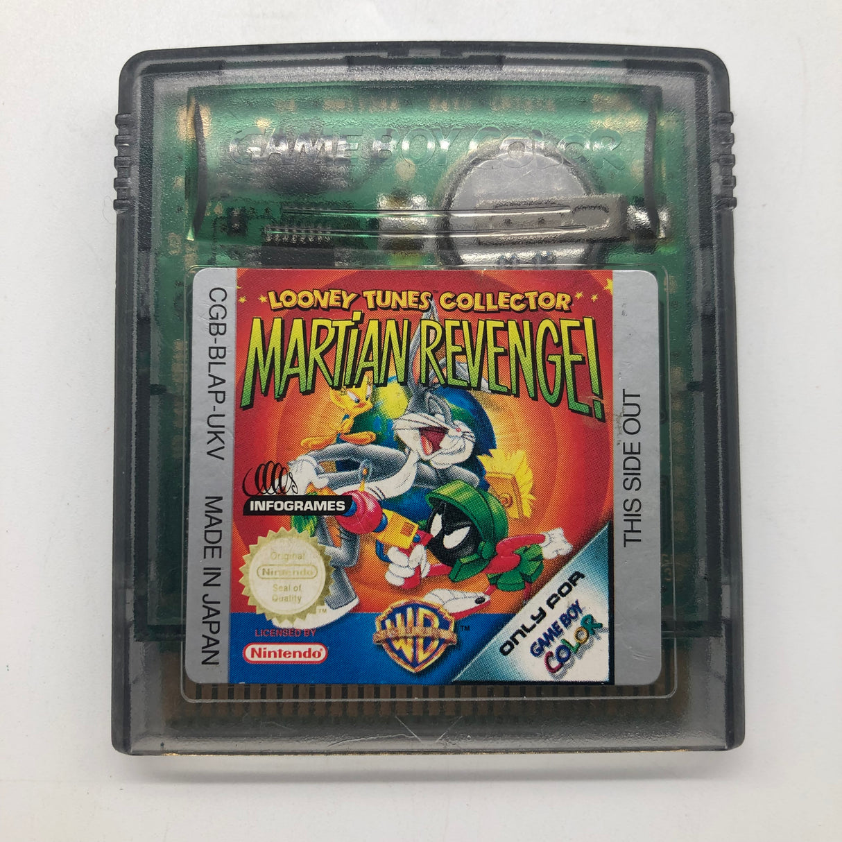 Looney Tunes Collector Martian Revenge! Nintendo Gameboy Color / Colour Game