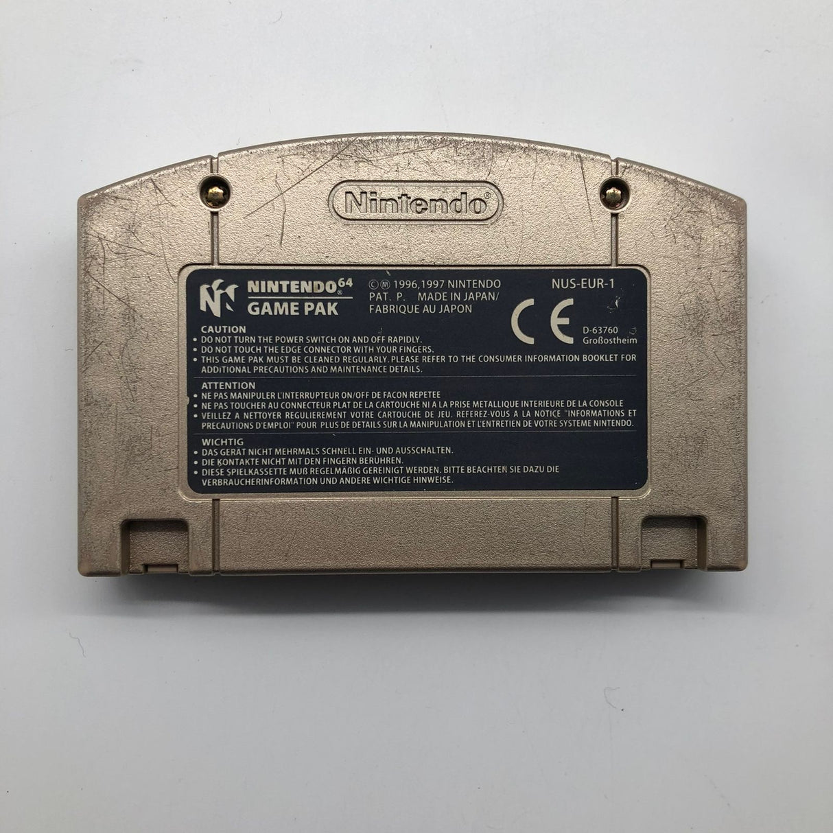 The Legend of Zelda - Ocarina of Time Nintendo 64 N64 Game Cartridge PAL