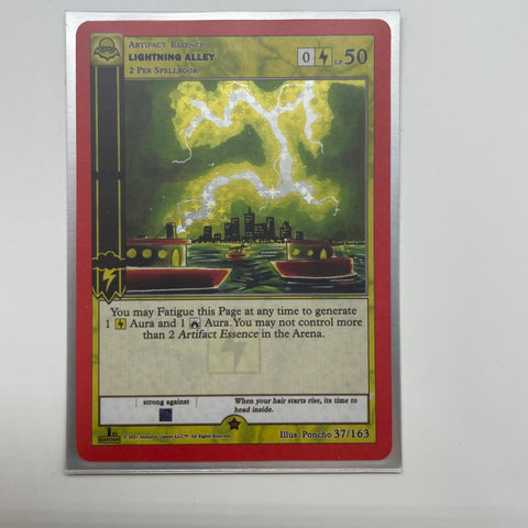 Lightning Alley Card 37/163  MetaZoo Nightfall 1st Edition 05A4