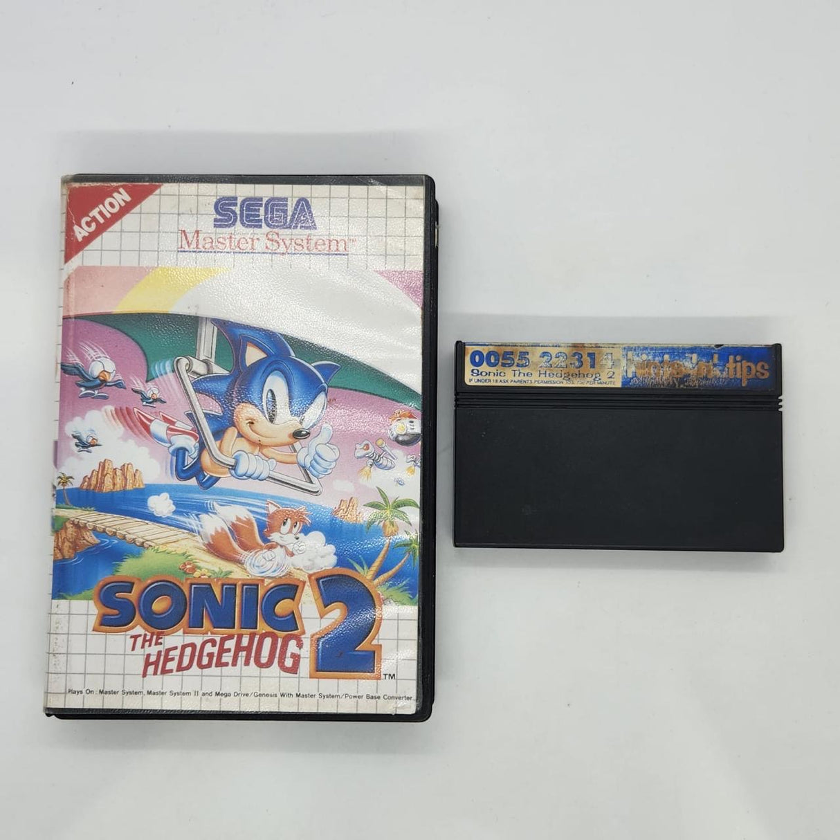 Sonic The Hedgehog 2 Sega Master System Game PAL