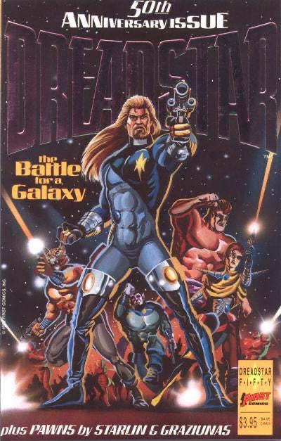 50th Anniversary Issue The Battle For A Galaxy First Comics Dreadstar Annual Comic Book