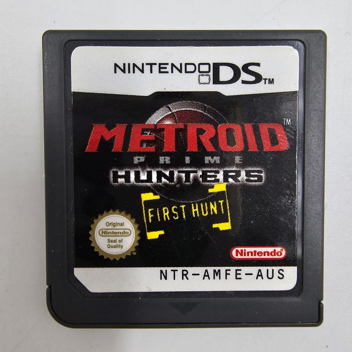 Metroid Prime Hunters First Hunt Nintendo DS Game Cartridge