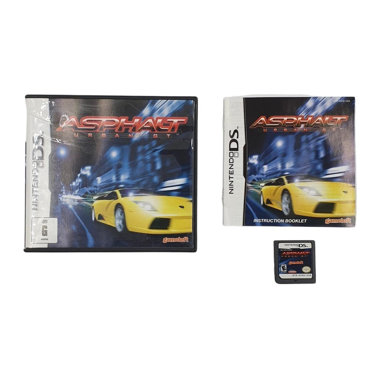 Asphalt Urban GT Nintendo DS Game + Manual