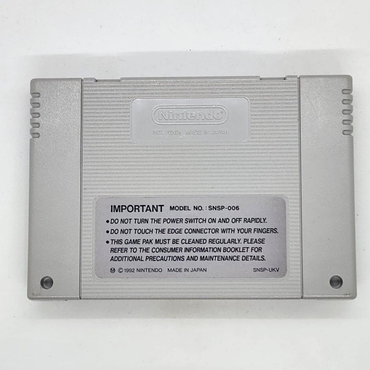 Super Mario Kart Super Nintendo SNES Game Cartridge PAL
