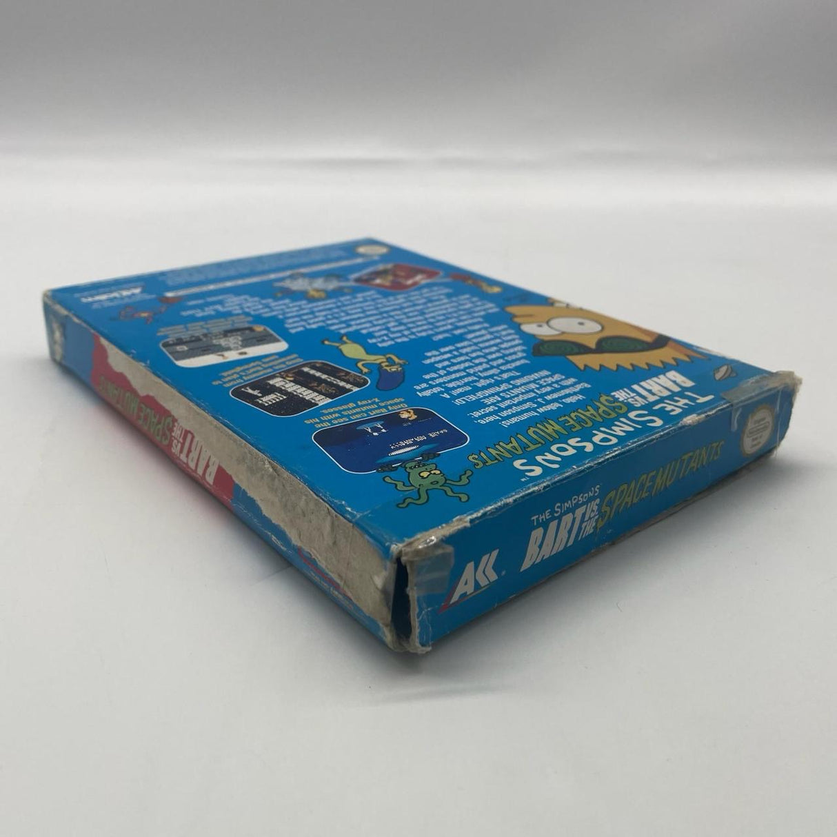 Nintendo The Simpsons Bart Vs. The Space Mutants Nintendo Entertainment System NES Game Boxed Complete PAL