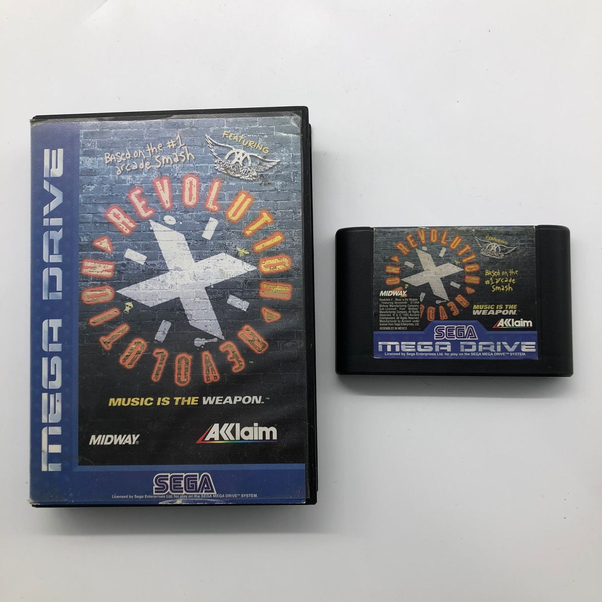 Revolution X Sega Mega Drive Game PAL