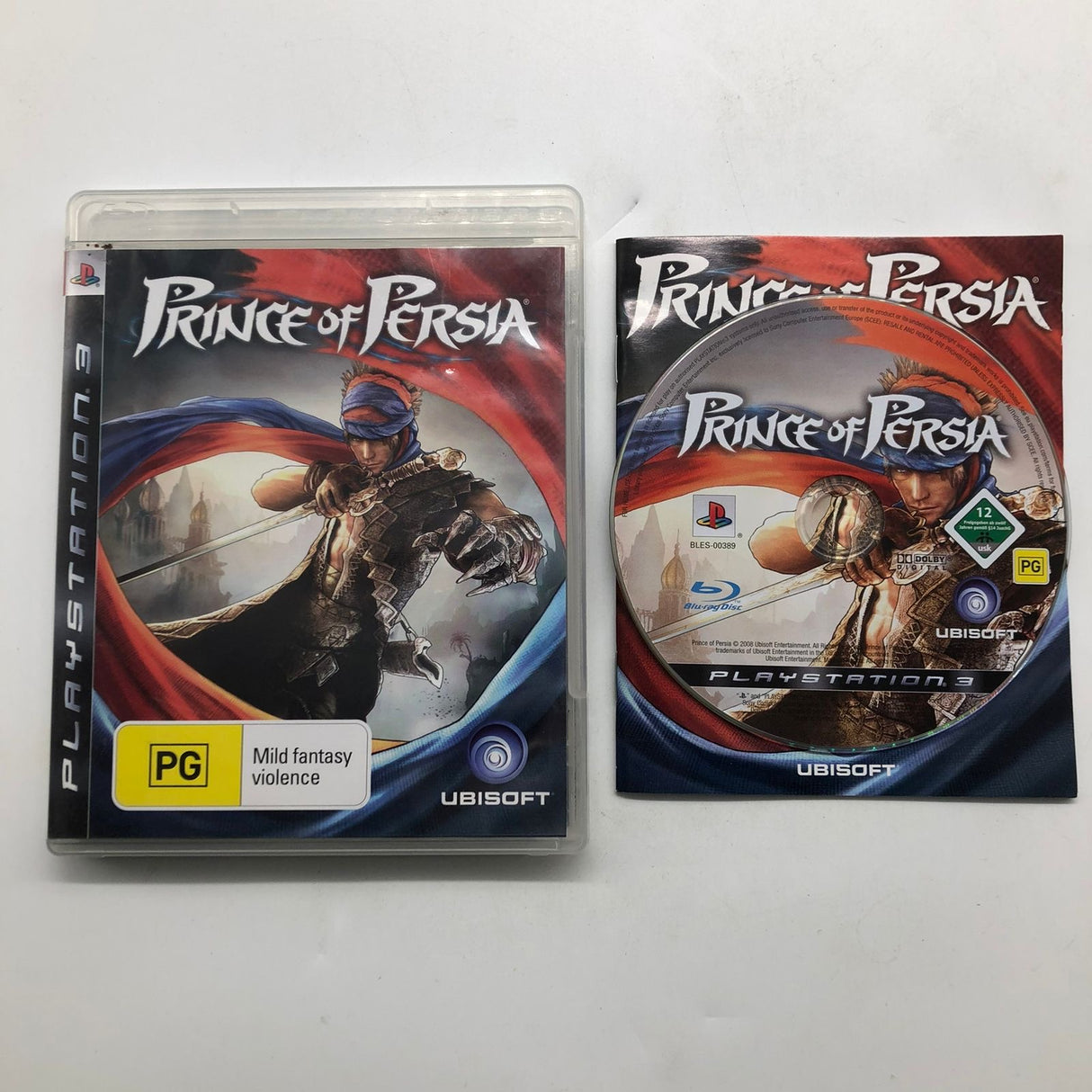 Prince of Persia PS3 Playstation 3 Game + Manual PAL 25AU4